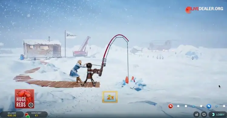 Jak grać i wygrywać w Ice Fishing Gamble Game?